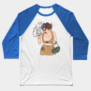 Mrs Peacock’s Cognac Baseball T-Shirt